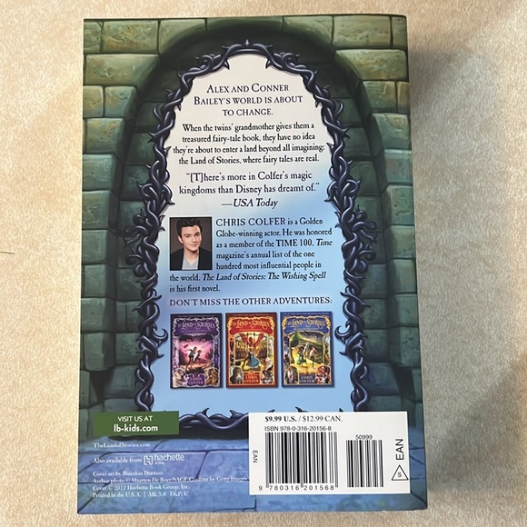 The Land of Stories: the Wishing Spell by Chris Colfer - Picture 2 of 3
